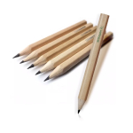 Crayon en charbon de bois taille mini avec corps en bois clair
