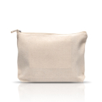 Petit sac en coton avec grand espace et poche intérieure 310 g/m² couleur beige