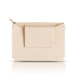 Petit sac en coton avec grand espace et poche intérieure 310 g/m² couleur beige