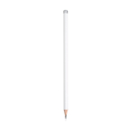 Crayon ergonomique en forme triangulaire dans plusieurs couleurs couleur blanc