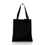 Sac pliable en RPET idéal pour transporter partout 50 g/m² couleur noir vue 11