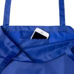 Sac pliable en RPET idéal pour transporter partout 50 g/m² couleur bleu roi