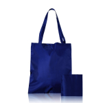Sac pliable en RPET idéal pour transporter partout 50 g/m² couleur bleu marine