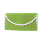 Sac pliable en non-tissé avec fermeture par velcro 80 g/m² couleur vert clair