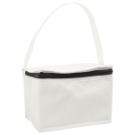 Sac isotherme classique avec espace pour six canettes 80 g/m² couleur blanc