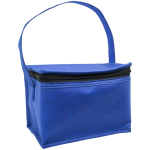 Sac isotherme classique avec espace pour six canettes 80 g/m² couleur bleu roi