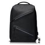 Sac à dos PC antivol en polyester et bandes réfléchissantes 15,6'' couleur noir vue 11