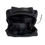 Sac à dos PC antivol en polyester et bandes réfléchissantes 15,6'' couleur noir
