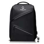 Sac à dos PC antivol en polyester et bandes réfléchissantes 15,6'' vue 10