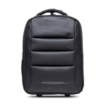 Sac à dos de voyage style trolley de qualité design exclusif 17” couleur noir vue 11