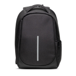 Sac à dos antivol en nylon pour ordinateur avec poche arrière 15,6” couleur noir vue 11