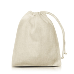 Sac en coton de grande taille pour un usage quotidien 110 g/m² couleur beige