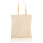 Sac de courses en coton idéal pour transporter des objets 105 g/m² couleur beige