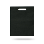 Sac en non-tissé disponible en plusieurs couleurs avec poignée 80 g/m² couleur noir vue 11