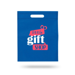 Sac en non-tissé disponible en plusieurs couleurs avec poignée 80 g/m² couleur bleu roi