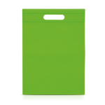 Sac en non-tissé disponible en plusieurs couleurs avec poignée 80 g/m² couleur vert clair