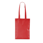 Sac en non-tissé avec longues poignées idéal pour les courses 70 g/m² couleur rouge