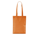 Sac en non-tissé avec longues poignées idéal pour les courses 70 g/m² couleur orange