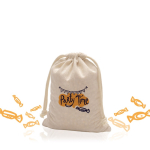 Sac en coton avec cordons de transport 110 g/m²