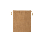 Sac artisanat en jute avec deux attaches intégrées couleur marron clair