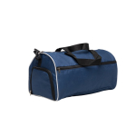 Sac de sport en polyester 600D avec poche pour chaussures couleur bleu marine