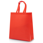 Sac en non-tissé avec effet mat et haute résistance 110 g/m² couleur rouge