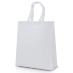 Sac en non-tissé avec effet mat et haute résistance 110 g/m² couleur blanc