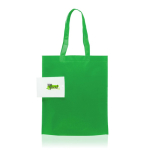 Sac pliable en non-tissé pour emporter partout 80 g/m² couleur vert clair