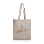 Sac en coton recyclé avec finition chinée 280 g/m² vue plusieurs couleurs