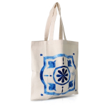 Sac durable en coton avec interlock et longues poignées 310 g/m² vue d'ambiance