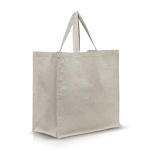 Sac multi-usage en coton recyclé résistant de 180 g/m² couleur beige