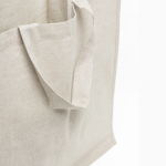 Sac multi-usage en coton recyclé résistant de 180 g/m² couleur beige
