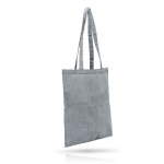 Sac personnalisé en coton recyclé 140 g/m2 Recycle Colors couleur gris foncé