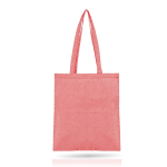 Sac personnalisé en coton recyclé 140 g/m2 Recycle Colors couleur rouge foncé