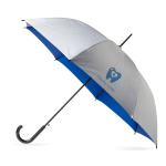 Parapluie automatique en polyester 190T avec extérieur argenté Ø102 vue d'ambiance