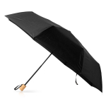 Parapluie manuel en pongé et métal avec housse et 8 panneaux Ø97 couleur noir vue 11