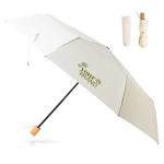 Parapluie manuel en pongé et métal avec housse et 8 panneaux Ø97 vue d'ambiance
