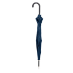 Parapluie automatique en pongé élégant avec 12 panneaux Ø105 couleur bleu marine