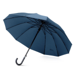 Parapluie automatique en pongé élégant avec 12 panneaux Ø105 couleur bleu marine