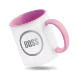 Tasse en céramique bicolore, plusieurs options, 325 ml vue plusieurs couleurs