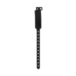 Bracelet en vinyle idéal pour le contrôle d'accès aux festivals couleur noir vue 11