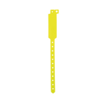 Bracelet en vinyle fluorescent pour festivals et fêtes couleur jaune clair