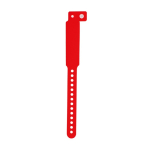 Bracelet d'identification enfant, idéal pour les fêtes et événements couleur rouge