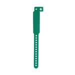 Bracelet d'identification enfant, idéal pour les fêtes et événements couleur vert