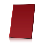 Porte-menus avec quatre pochettes intérieures transparentes couleur bordeaux