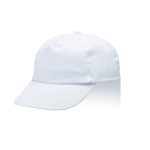 Casquette en polyester et coton en plusieurs couleurs 125 g/m2 couleur blanc