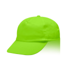 Casquette en polyester et coton en plusieurs couleurs 125 g/m2 couleur vert clair