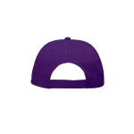 Casquette en polyester et coton en plusieurs couleurs 125 g/m2 vue 2