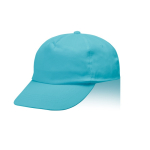 Casquette en polyester et coton en plusieurs couleurs 125 g/m2
