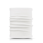 Cache-cou en polyester et élasthanne pour protéger la bouche et le nez couleur blanc